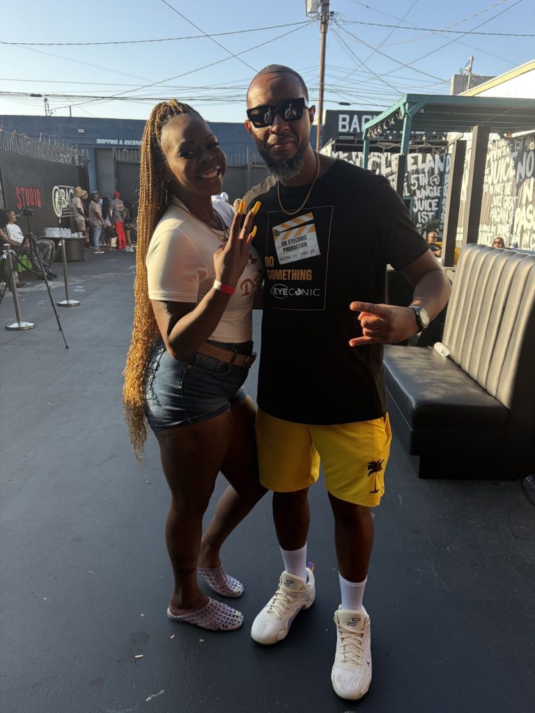 YB Records at the BET Experience in Los Angeles